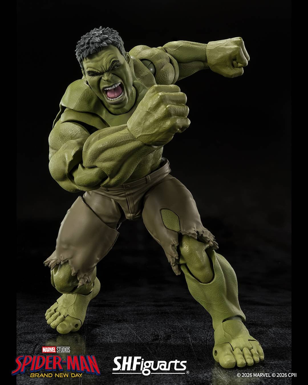 Bandai S.H.Figuarts Spider-Man: Brand New Day - Hulk Action Figure