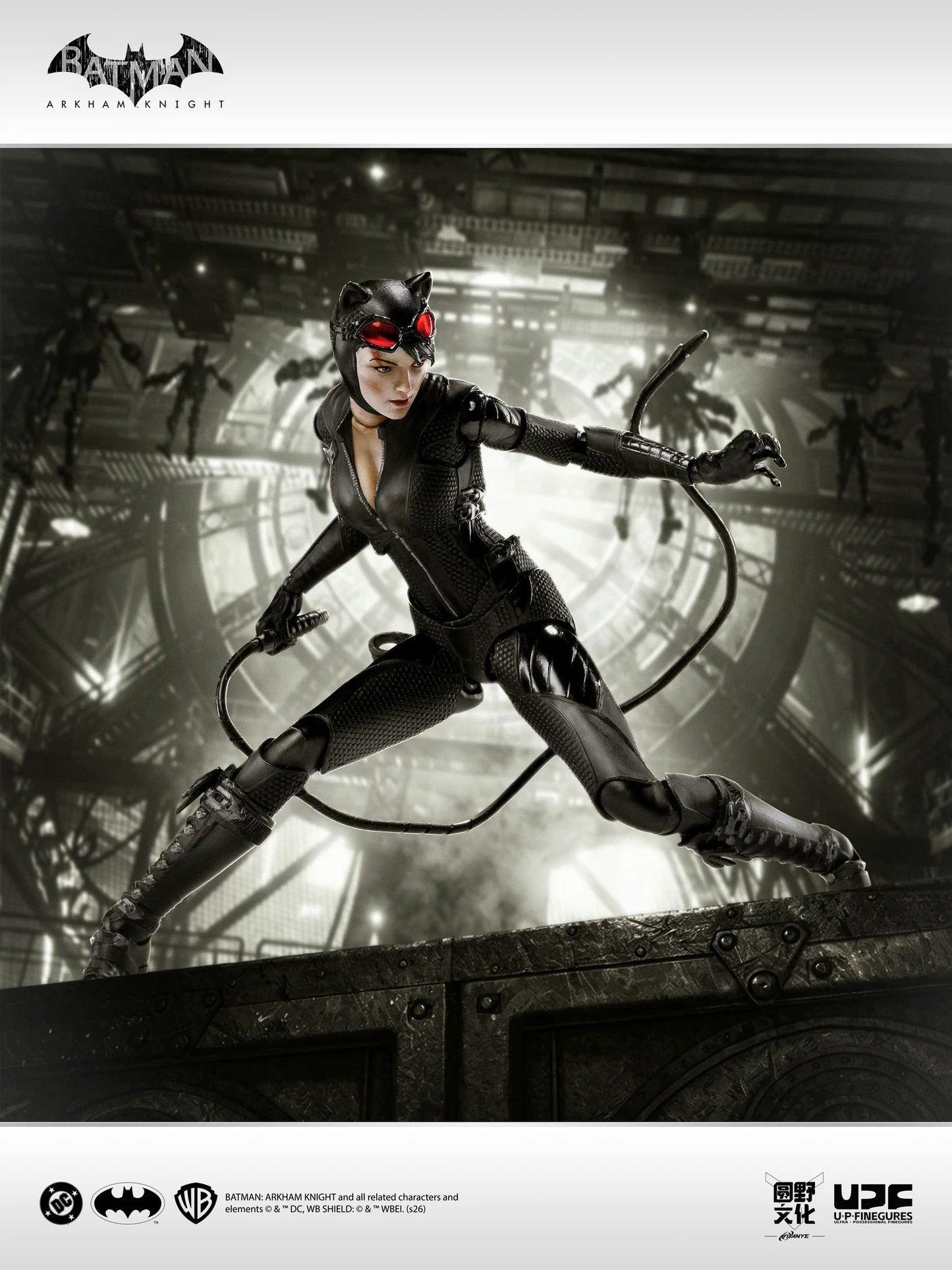 (Pre-Order) LPZZ DC006 1/12 Arkham Knight Catwoman Action Figure