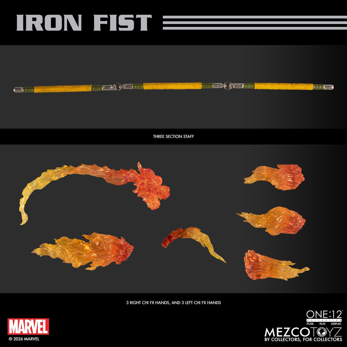 (Pre-order) Mezco One:12 Collective Iron Fist 1:12 Scale Action Figure