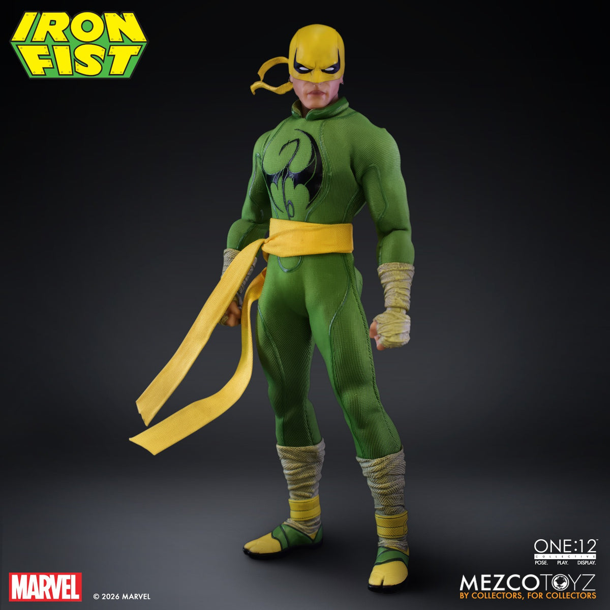 (Pre-order) Mezco One:12 Collective Iron Fist 1:12 Scale Action Figure
