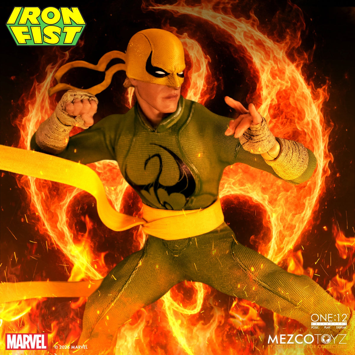 (Pre-order) Mezco One:12 Collective Iron Fist 1:12 Scale Action Figure