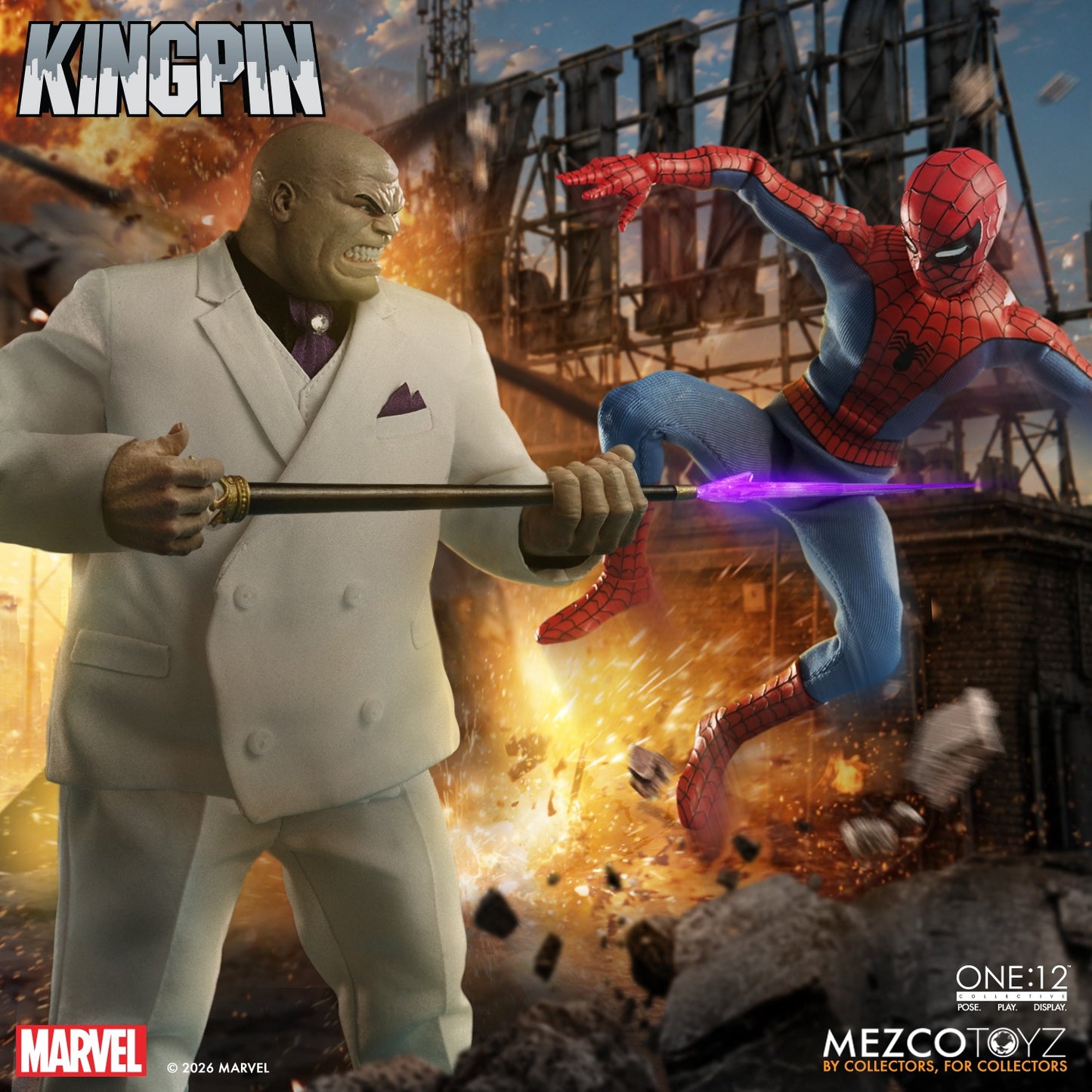 (Pre-order) Mezco One:12 Collective Kingpin 1:12 Scale Action Figure