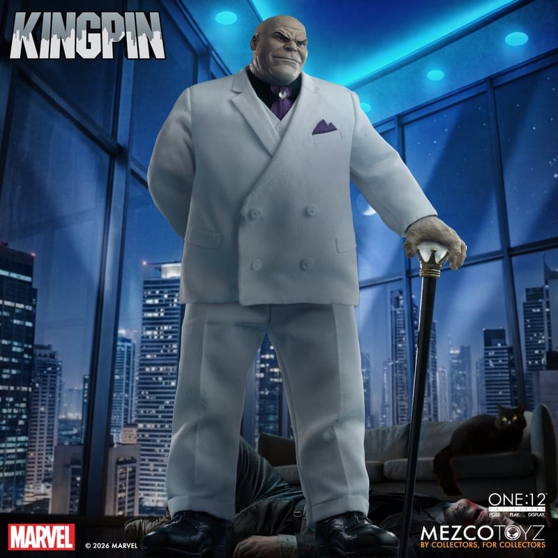 (Pre-order) Mezco One:12 Collective Kingpin 1:12 Scale Action Figure