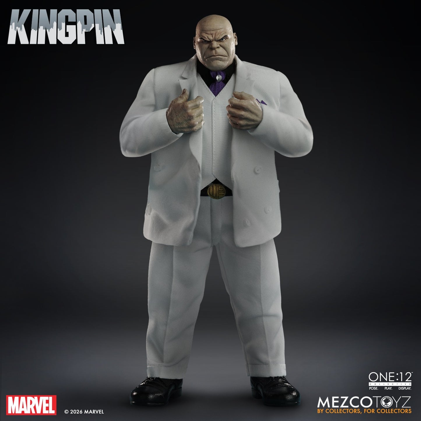 (Pre-order) Mezco One:12 Collective Kingpin 1:12 Scale Action Figure