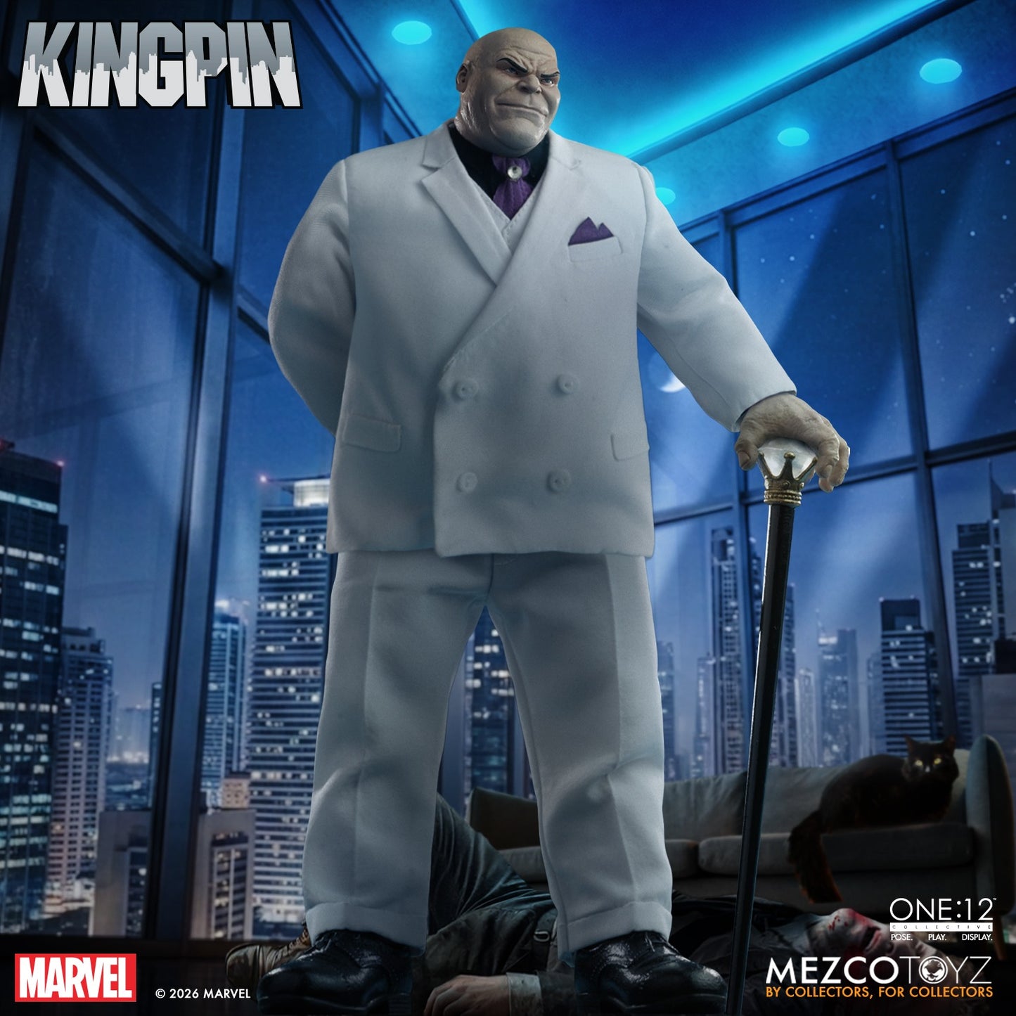 (Pre-order) Mezco One:12 Collective Kingpin 1:12 Scale Action Figure