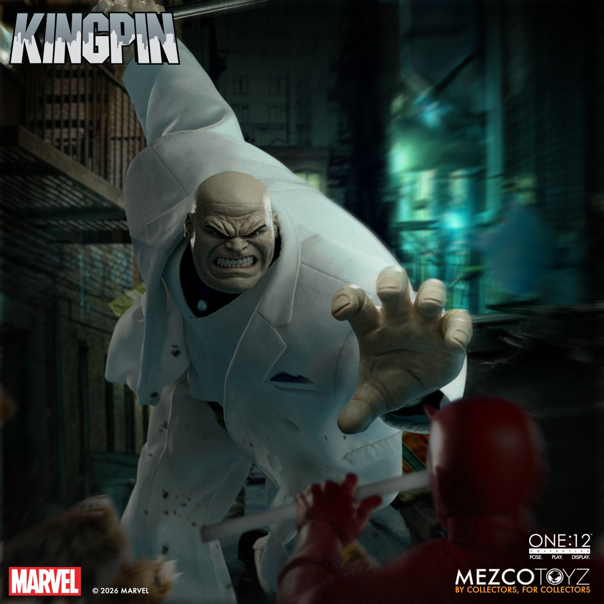 (Pre-order) Mezco One:12 Collective Kingpin 1:12 Scale Action Figure