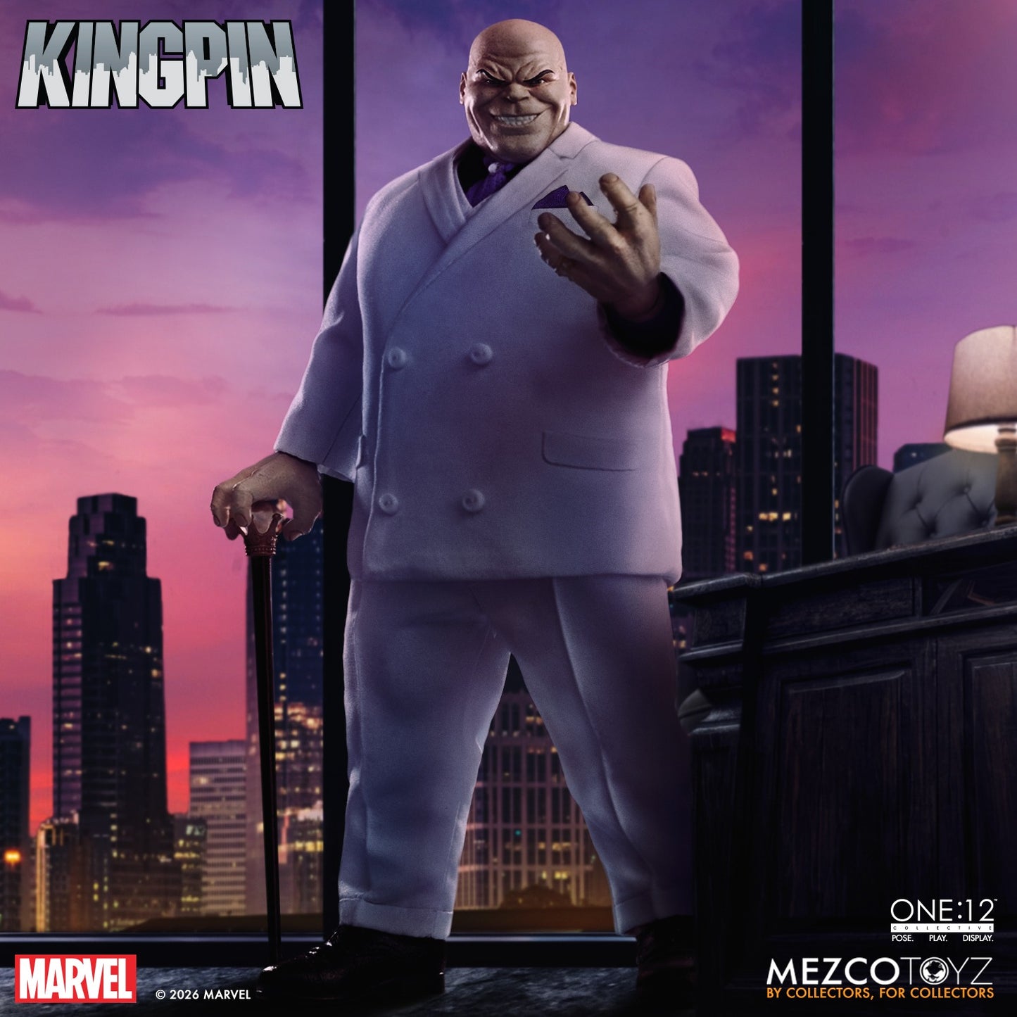 (Pre-order) Mezco One:12 Collective Kingpin 1:12 Scale Action Figure