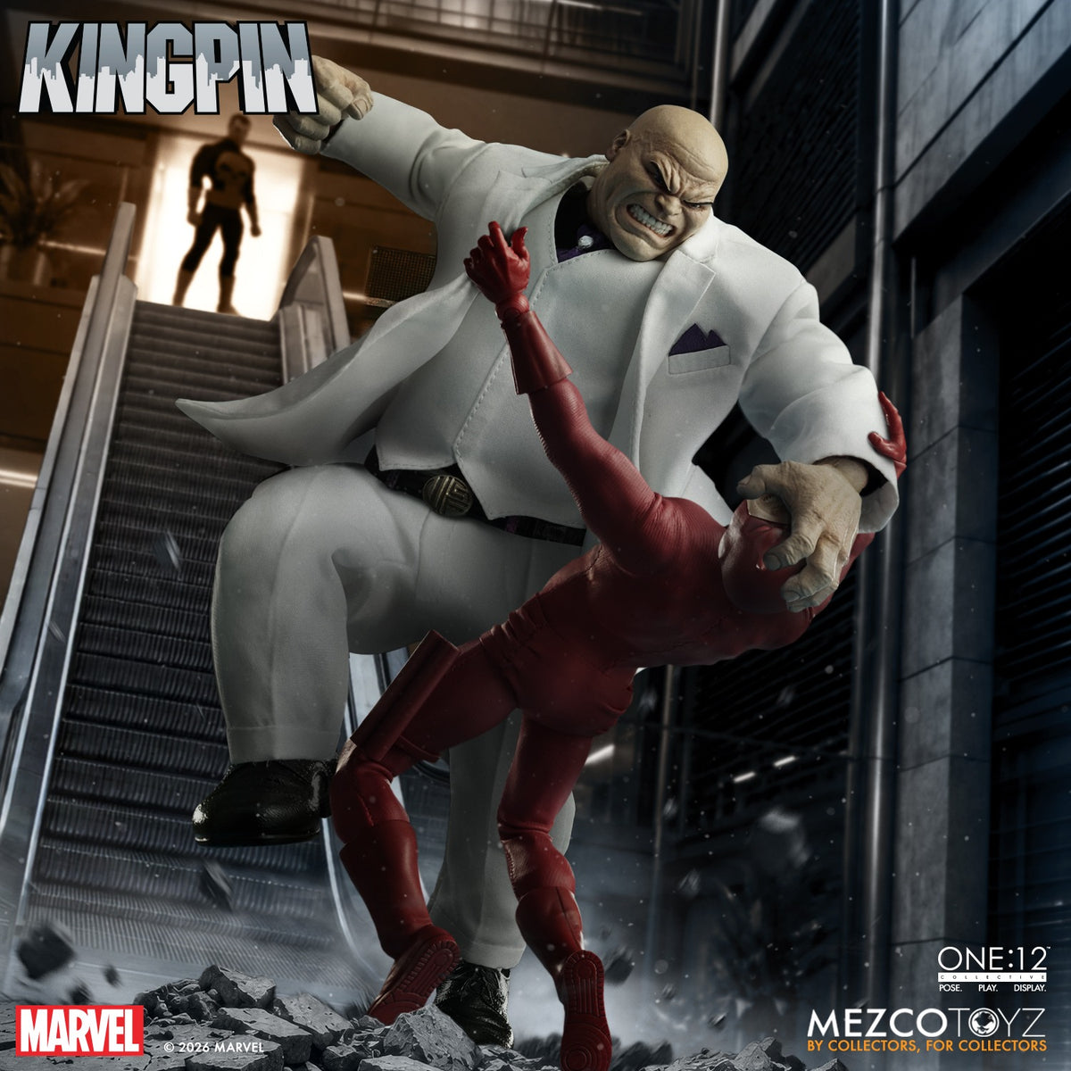 (Pre-order) Mezco One:12 Collective Kingpin 1:12 Scale Action Figure
