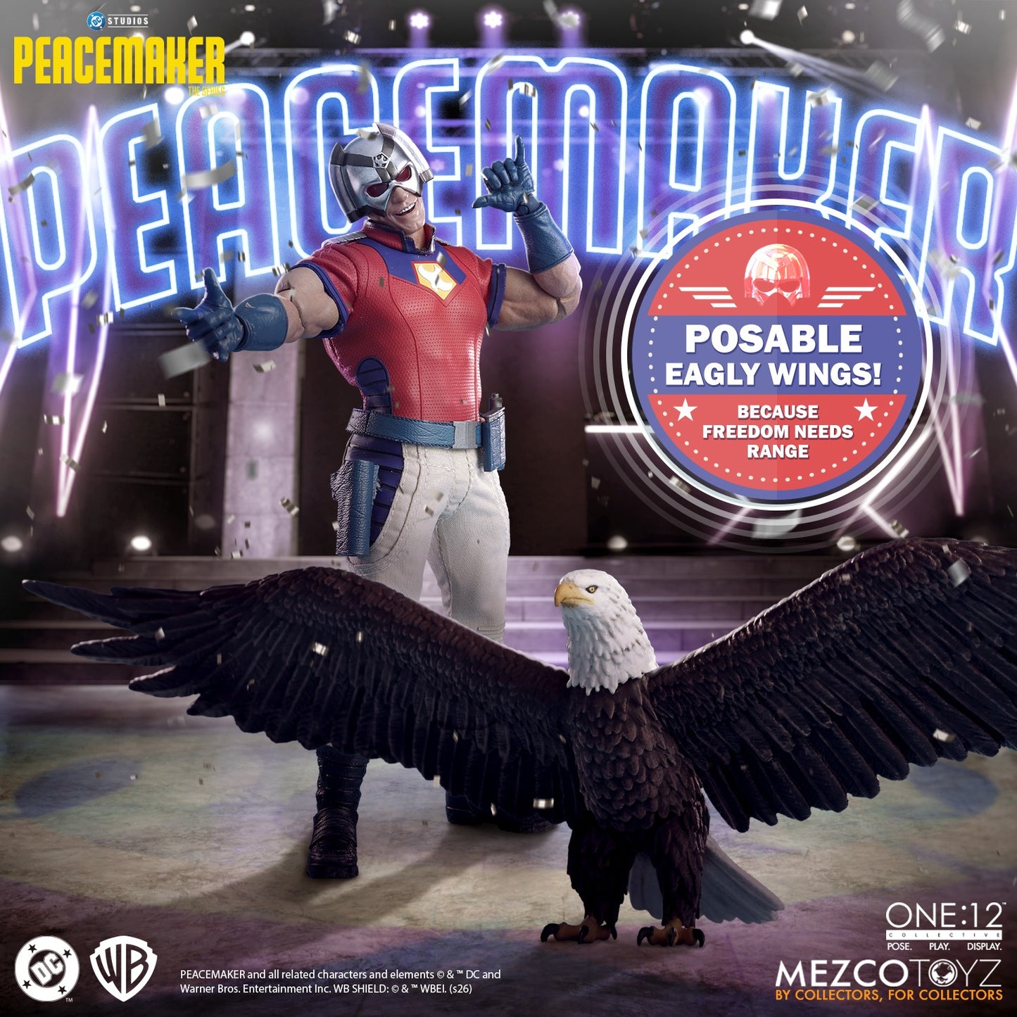 (Pre-order) Mezco One:12 Collective Peacemaker 1:12 Scale Action Figure