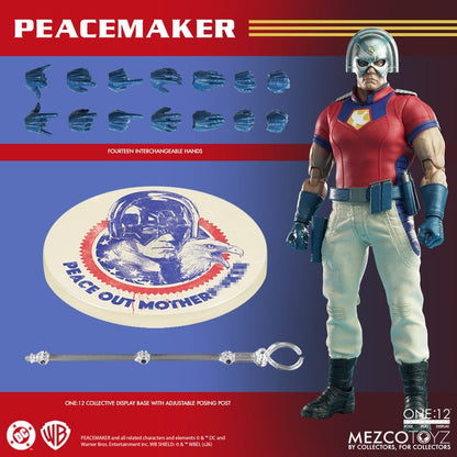 (Pre-order) Mezco One:12 Collective Peacemaker 1:12 Scale Action Figure