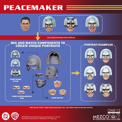 (Pre-order) Mezco One:12 Collective Peacemaker 1:12 Scale Action Figure