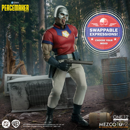 (Pre-order) Mezco One:12 Collective Peacemaker 1:12 Scale Action Figure