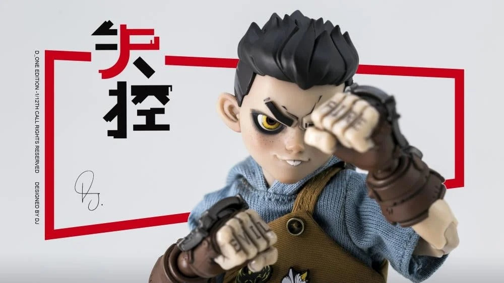 D ONE STUDIOS RAGE Z-BOYS Tooth Kid Normal Ver. 1/12 Scale Action Figure