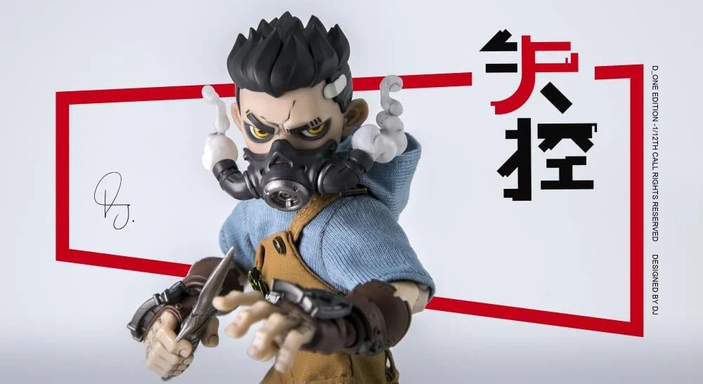 D ONE STUDIOS RAGE Z-BOYS Tooth Kid Normal Ver. 1/12 Scale Action Figure