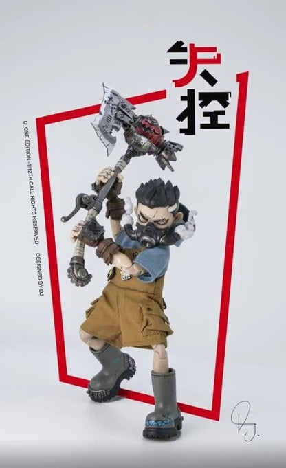 D ONE STUDIOS RAGE Z-BOYS Tooth Kid Normal Ver. 1/12 Scale Action Figure