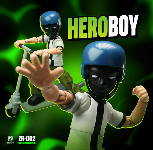 (Pre-order) ZOOMRIG 1/12 HEROBOY ZR-002 Action Figure + Mystery Pack TN-002