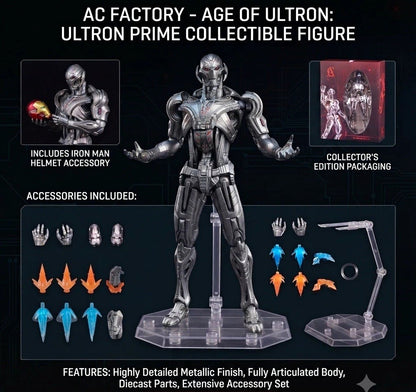 AC Toys Ultron 1/12 Scale Action Figure (Reissue Version)