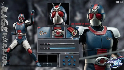 Soosootoys SST-059 1/6 Masked Rider Rage Warrior RX Action Figure