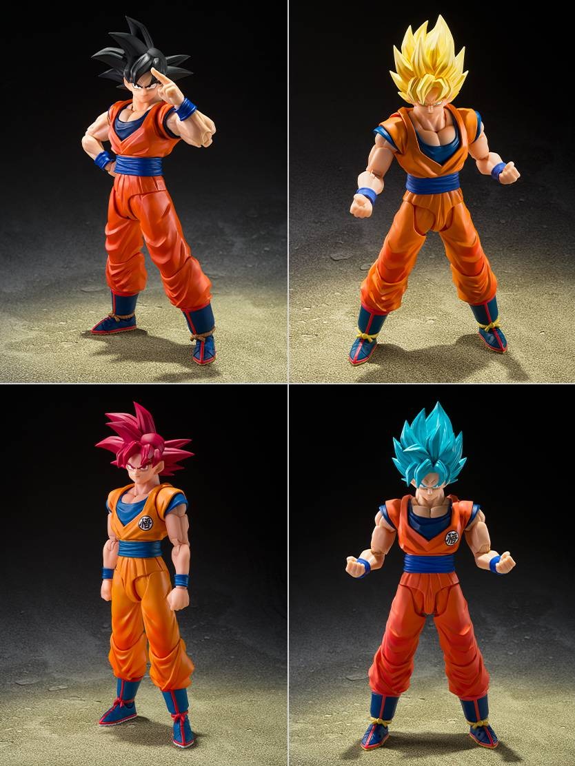 S.H.FIGUARTS: Dragon Ball Super - Super Saiyan God Super Saiyan Son Goku (Blue Power Transcending Limits)