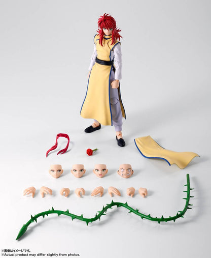 S.H.FIGUARTS Yu Yu Hakusho Kurama with Bonus Action Figure