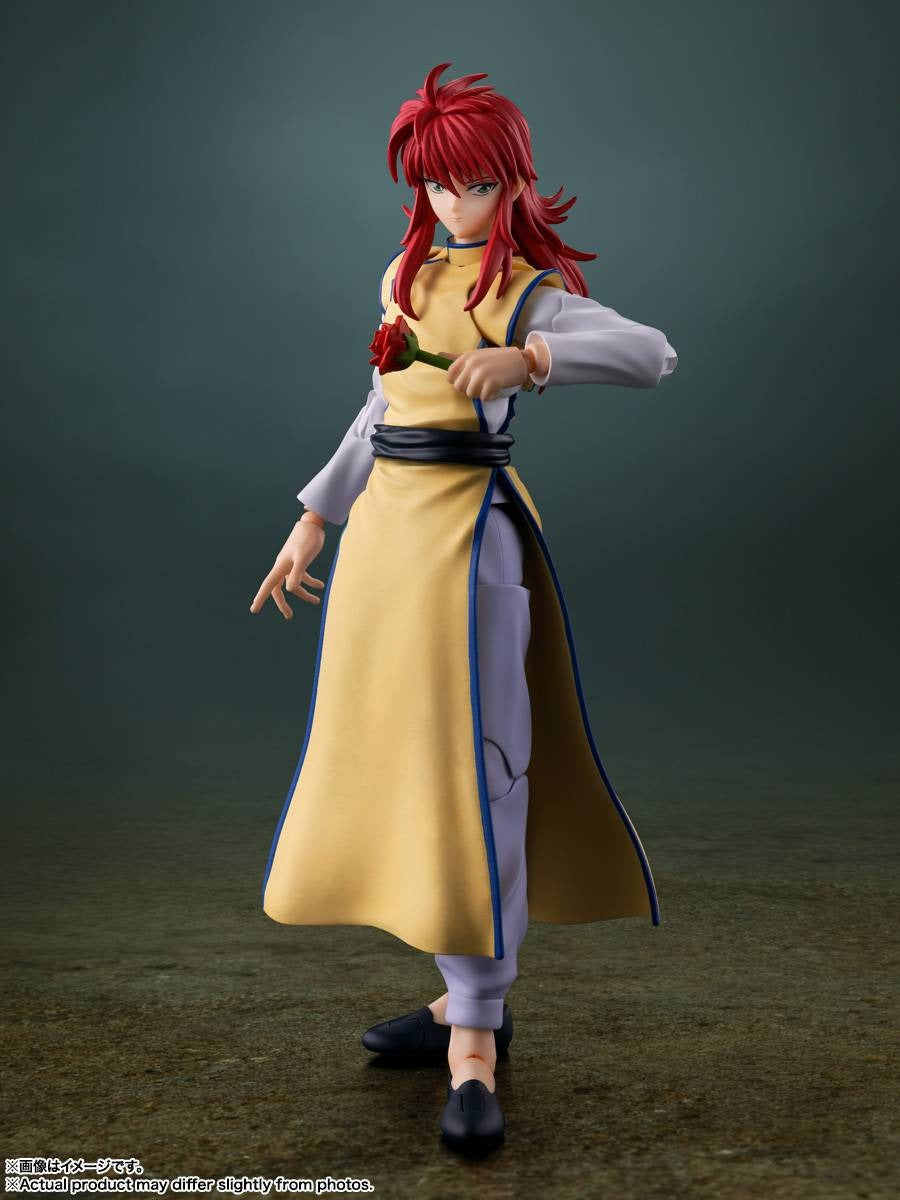 S.H.FIGUARTS Yu Yu Hakusho Kurama with Bonus Action Figure
