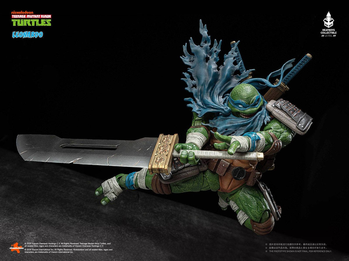 Heatboys  Teenage Mutant Ninja Turtles Leonardo DX 1/9 Action Figure With Bonus