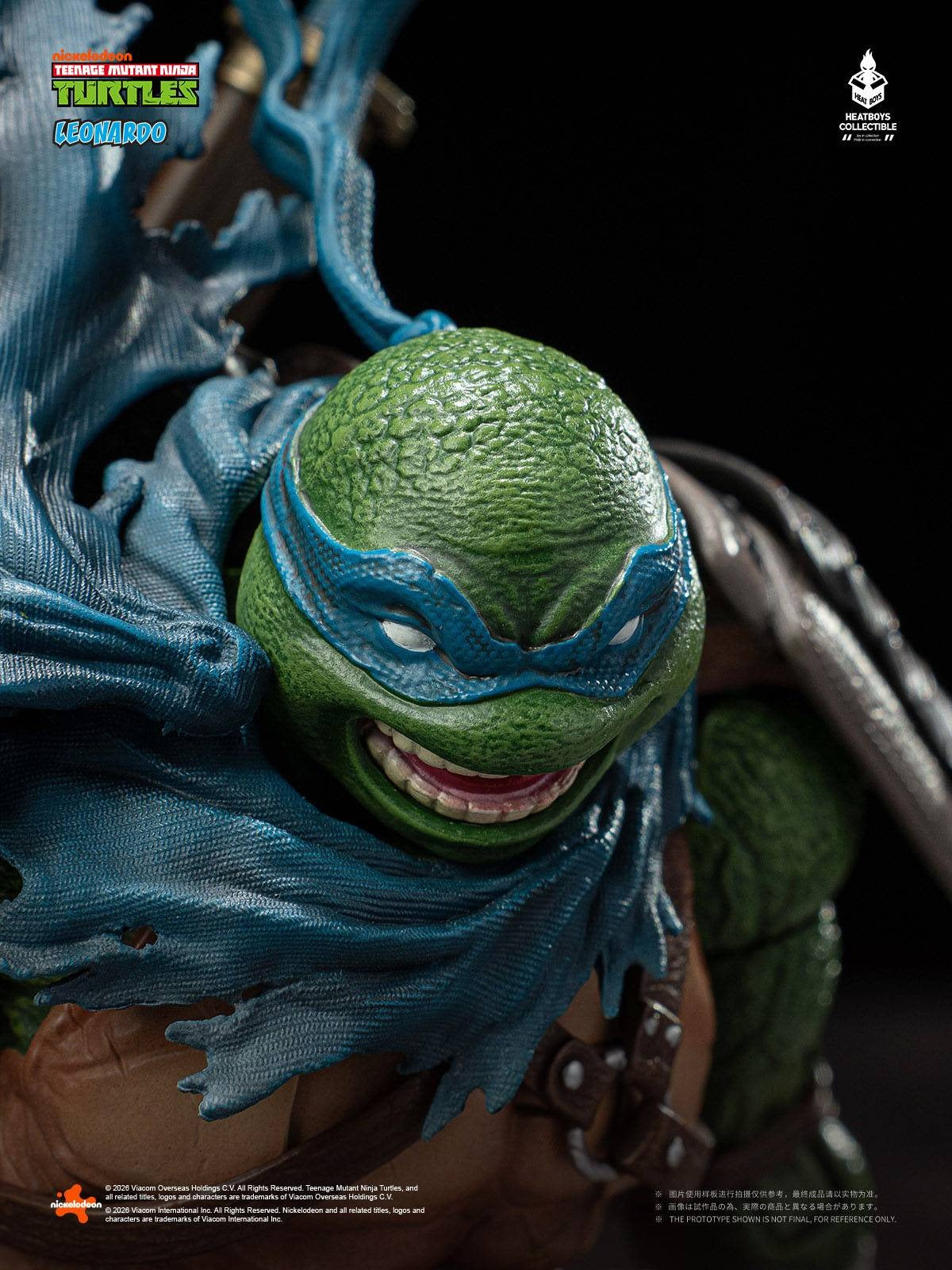 Heatboys  Teenage Mutant Ninja Turtles Leonardo DX 1/9 Action Figure With Bonus
