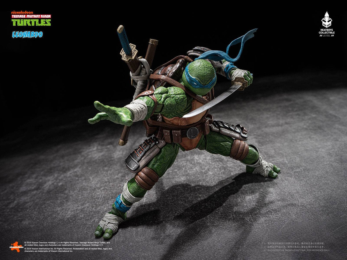 Heatboys  Teenage Mutant Ninja Turtles Leonardo DX 1/9 Action Figure With Bonus