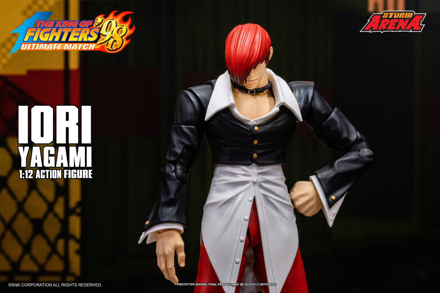 (Pre-order) Storm Arena The King of Fighters '98 Ultimate Match – Iori Yagami 1/12 Scale Action Figure