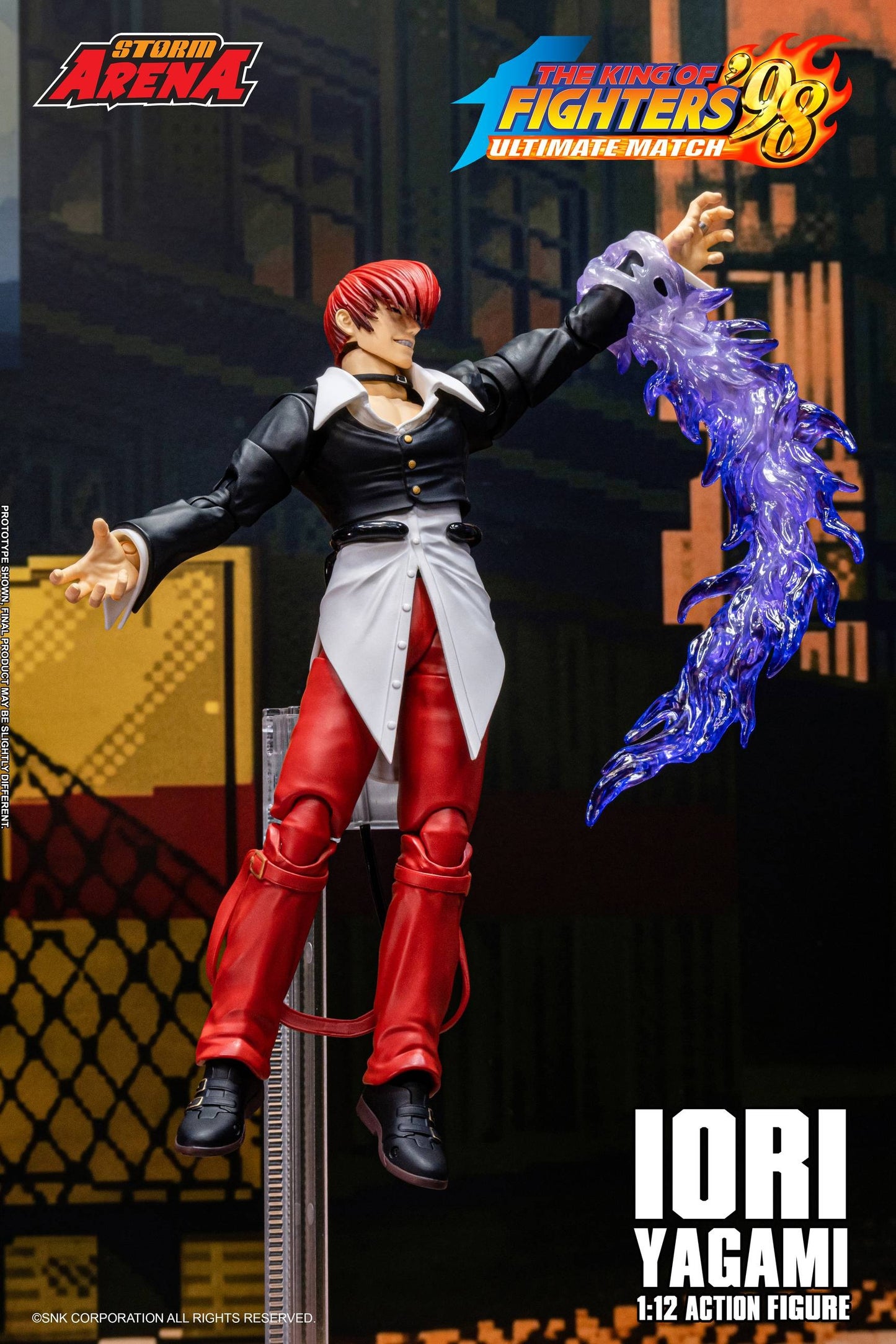 (Pre-order) Storm Arena The King of Fighters '98 Ultimate Match – Iori Yagami 1/12 Scale Action Figure