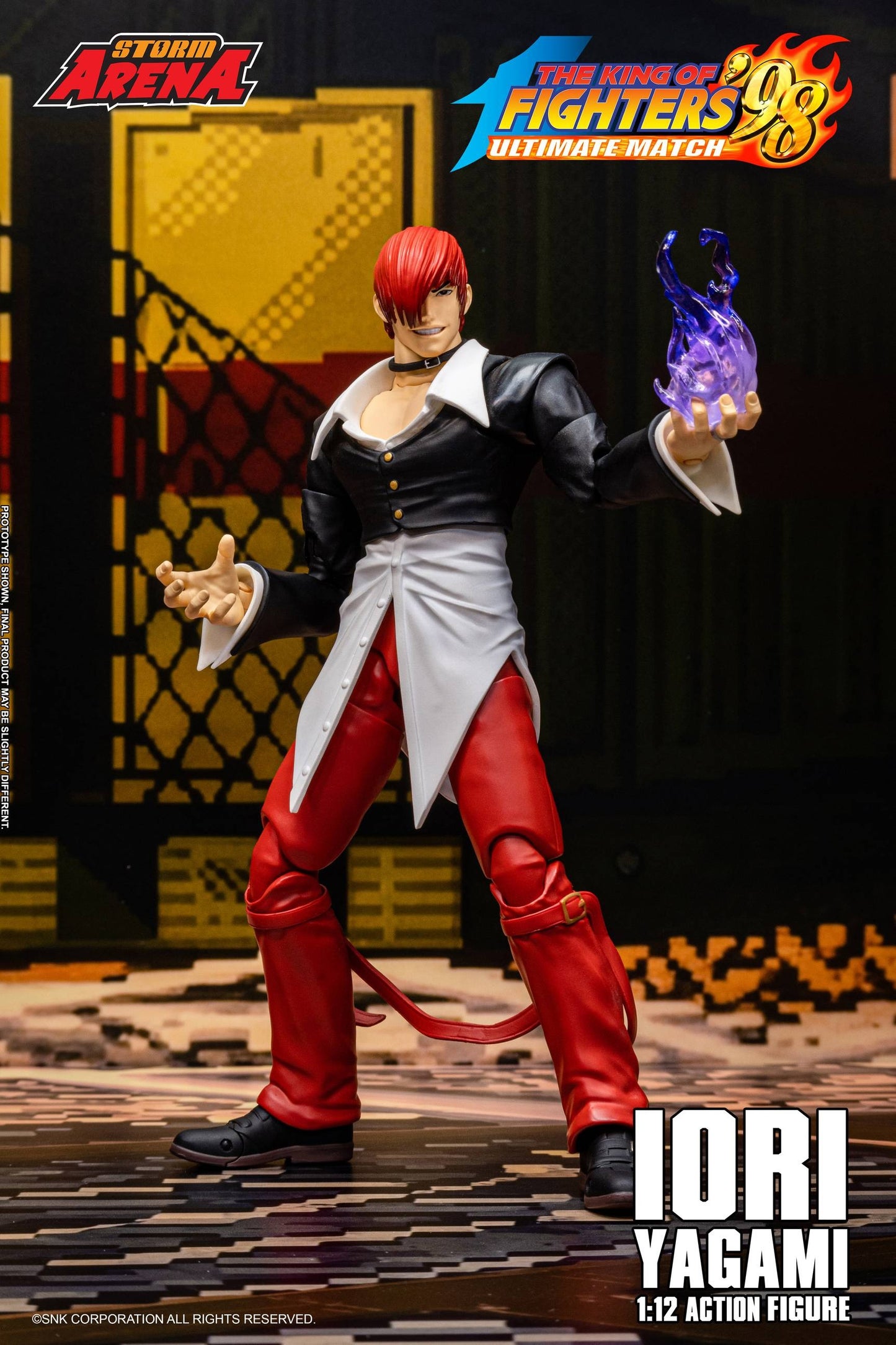 (Pre-order) Storm Arena The King of Fighters '98 Ultimate Match – Iori Yagami 1/12 Scale Action Figure