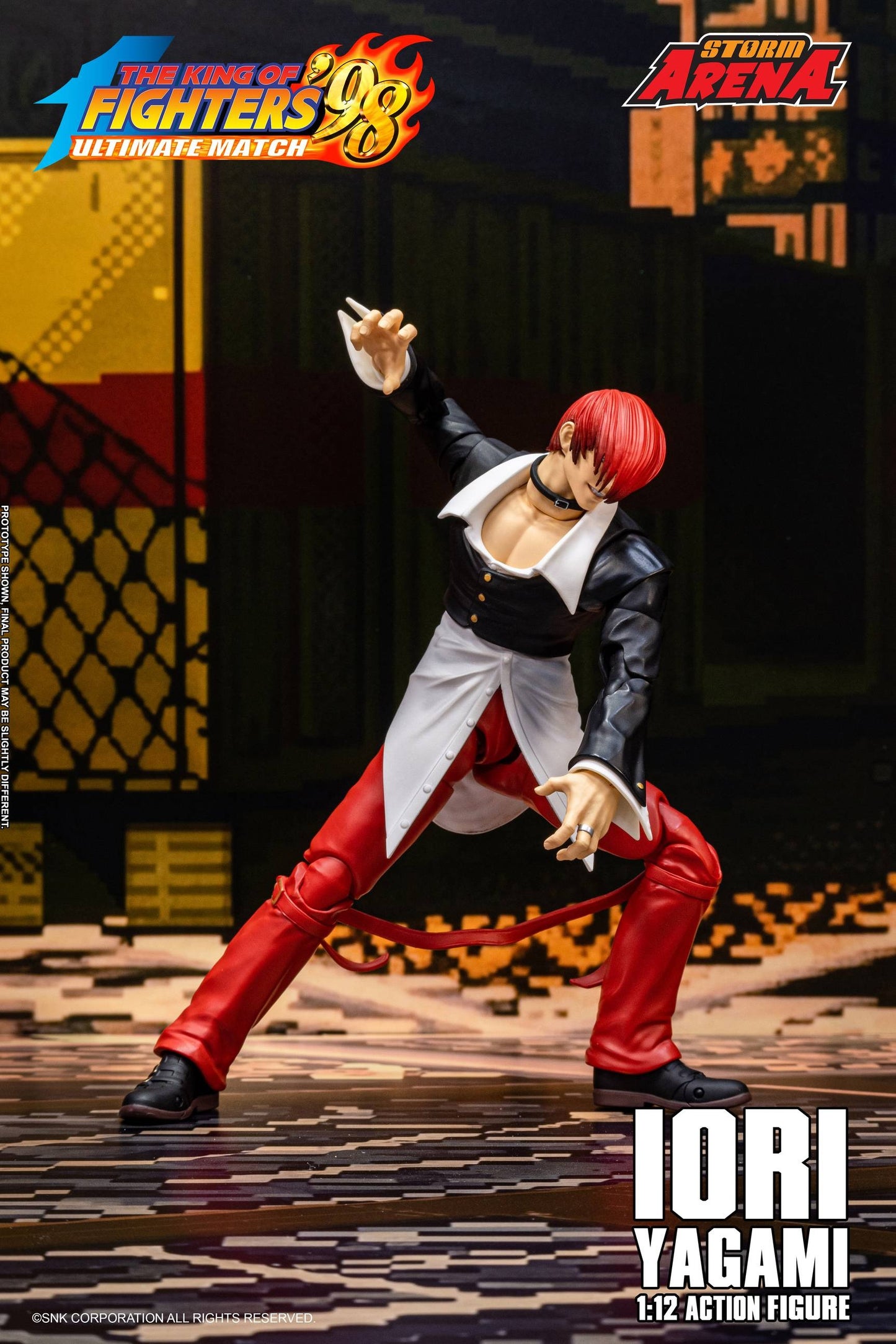 (Pre-order) Storm Arena The King of Fighters '98 Ultimate Match – Iori Yagami 1/12 Scale Action Figure