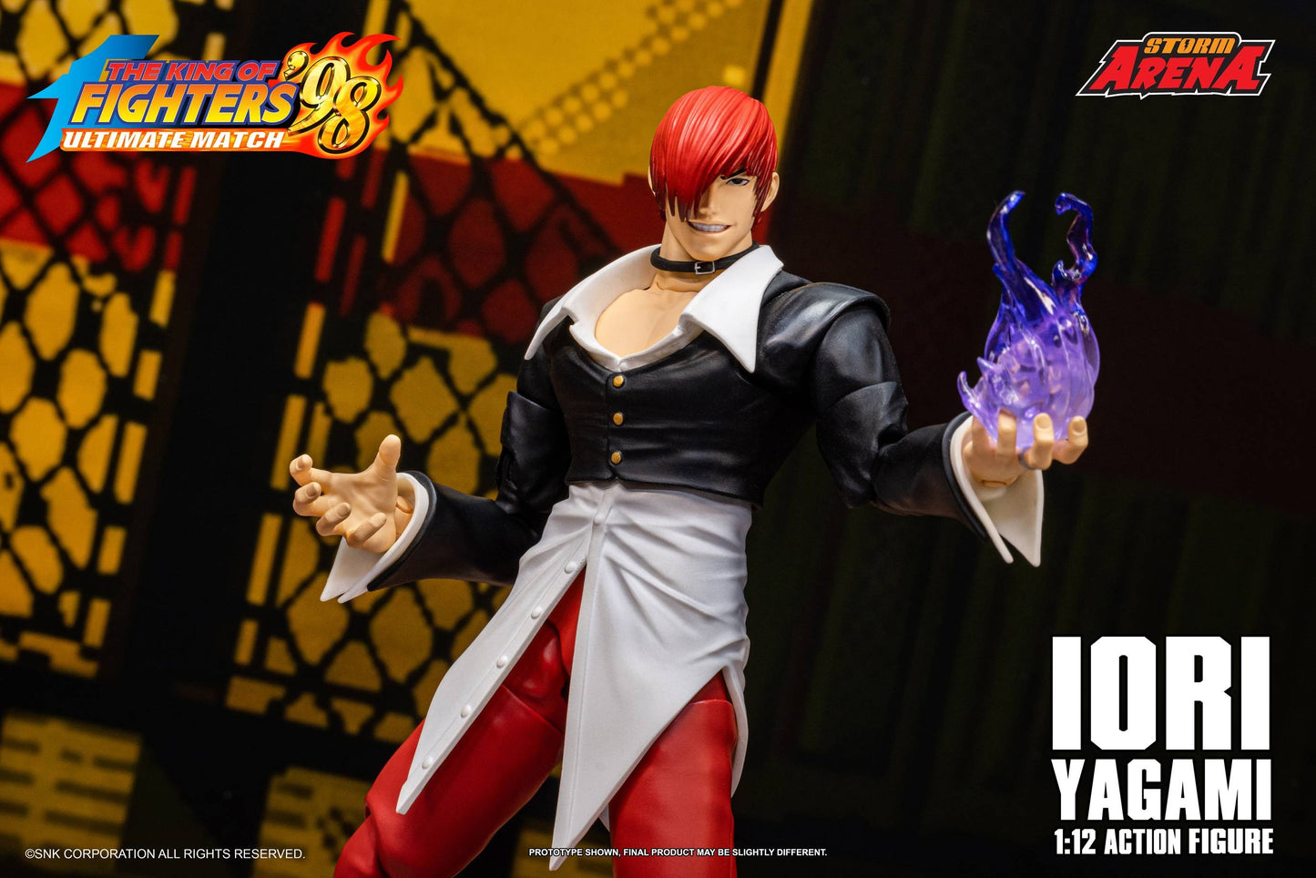 (Pre-order) Storm Arena The King of Fighters '98 Ultimate Match – Iori Yagami 1/12 Scale Action Figure