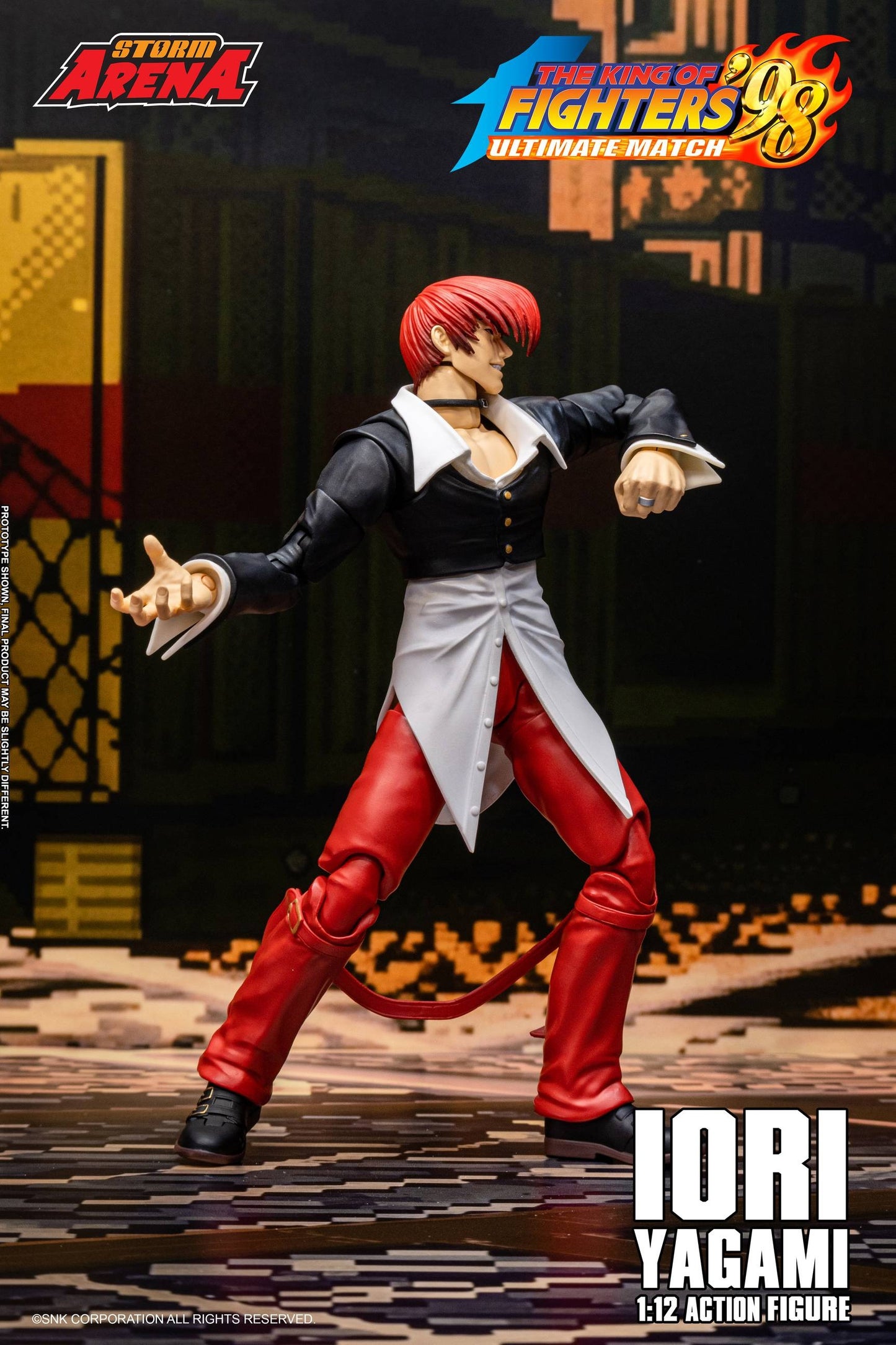 (Pre-order) Storm Arena The King of Fighters '98 Ultimate Match – Iori Yagami 1/12 Scale Action Figure
