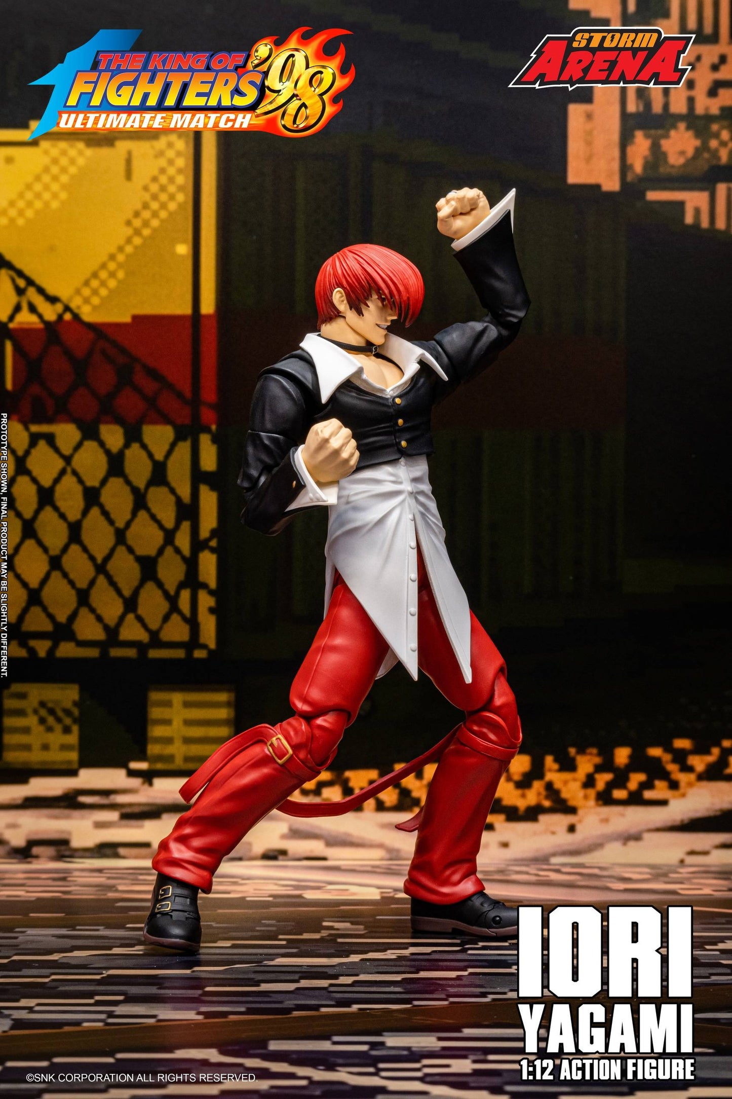 (Pre-order) Storm Arena The King of Fighters '98 Ultimate Match – Iori Yagami 1/12 Scale Action Figure