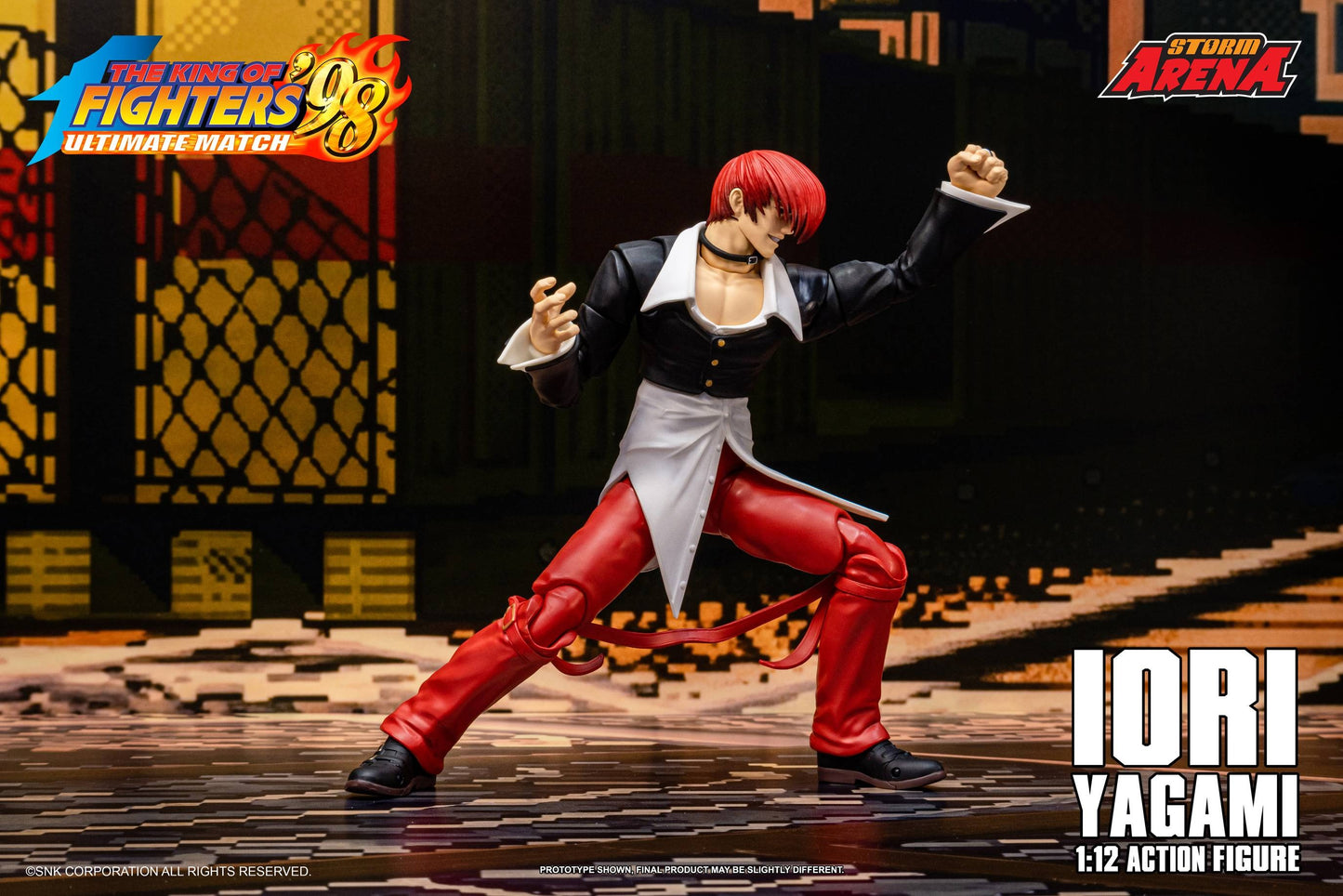 (Pre-order) Storm Arena The King of Fighters '98 Ultimate Match – Iori Yagami 1/12 Scale Action Figure