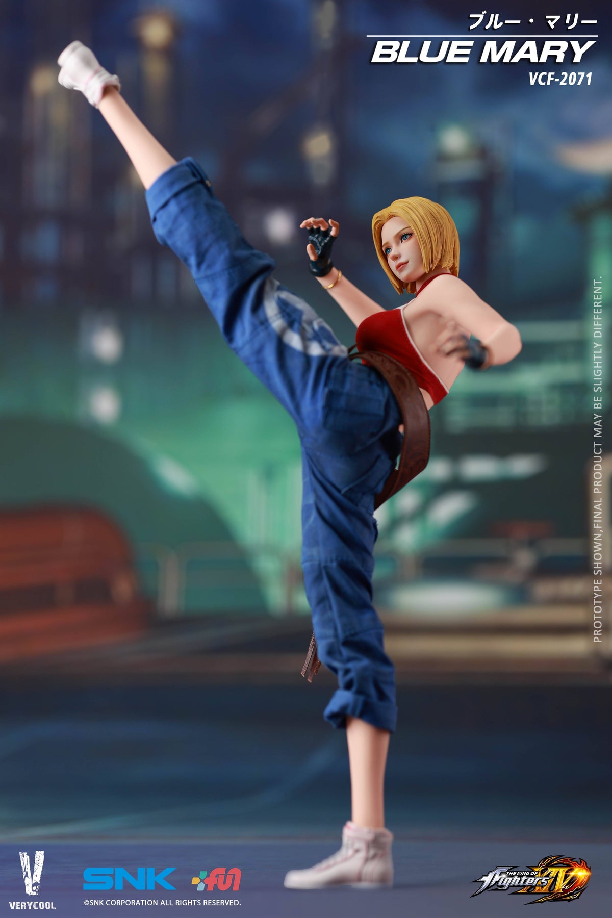 (Pre-order) VERYCOOL The King of Fighters XIV – Blue Mary 1/6 Scale Action Figure
