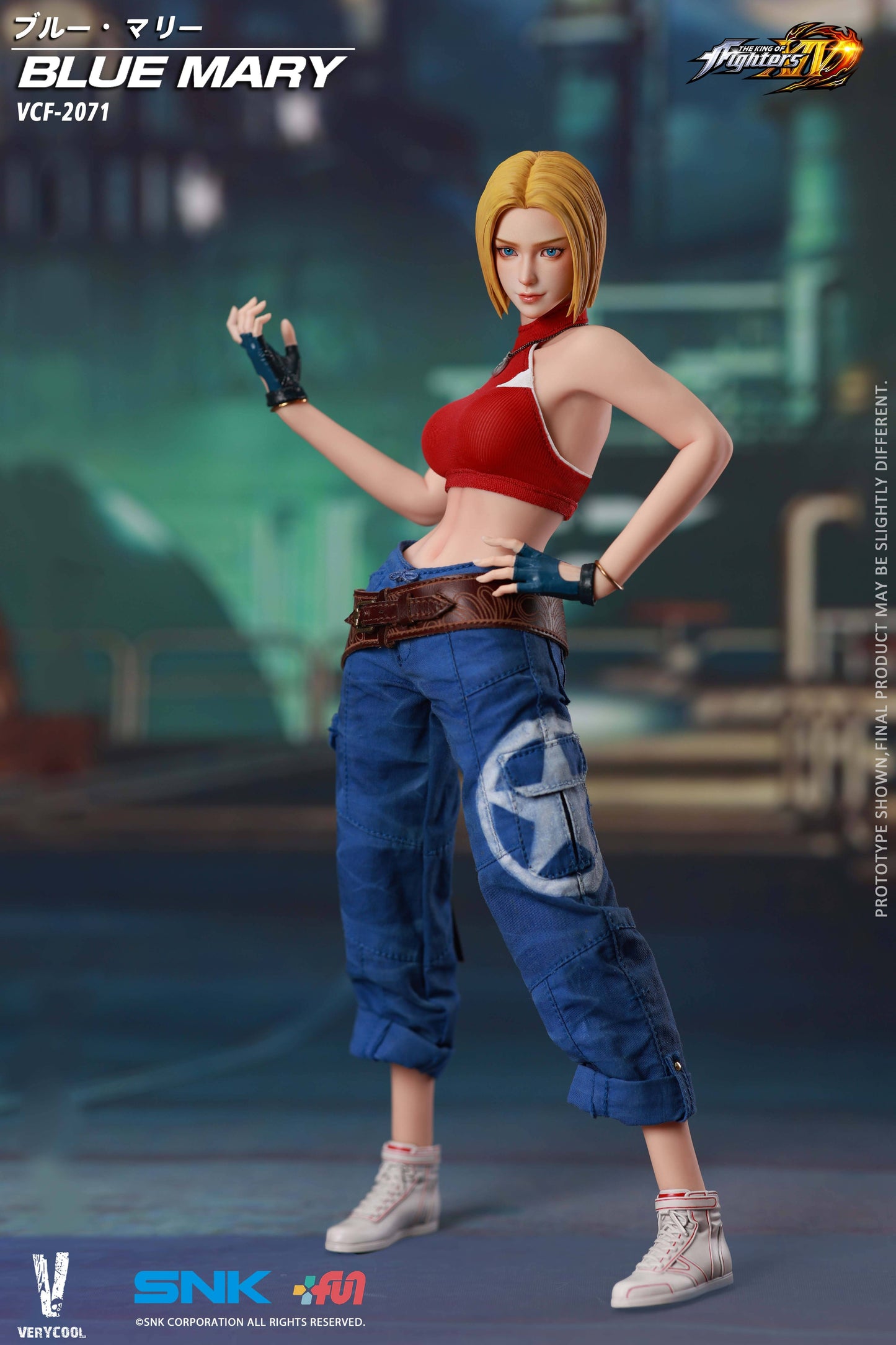 (Pre-order) VERYCOOL The King of Fighters XIV – Blue Mary 1/6 Scale Action Figure