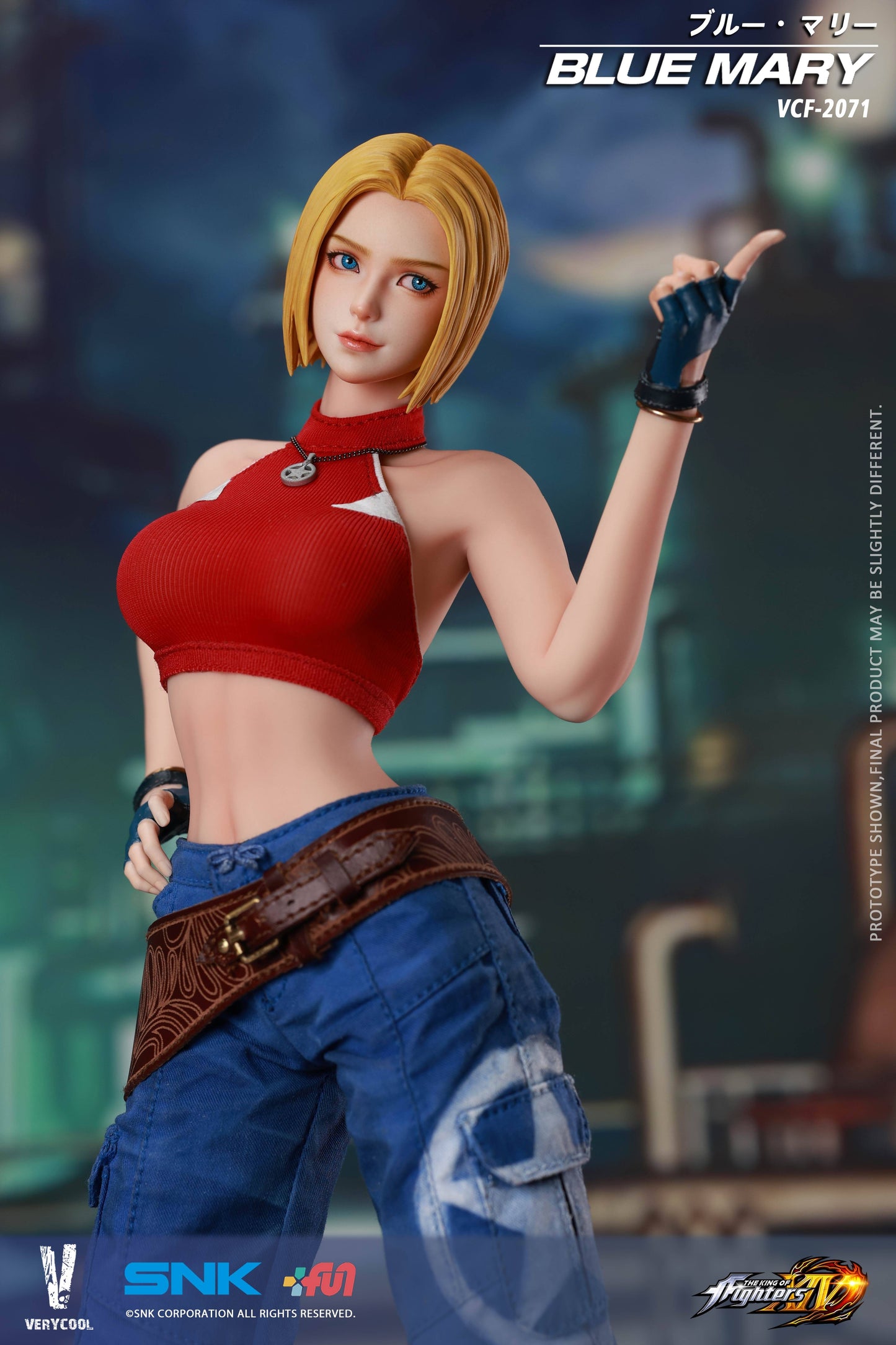 (Pre-order) VERYCOOL The King of Fighters XIV – Blue Mary 1/6 Scale Action Figure