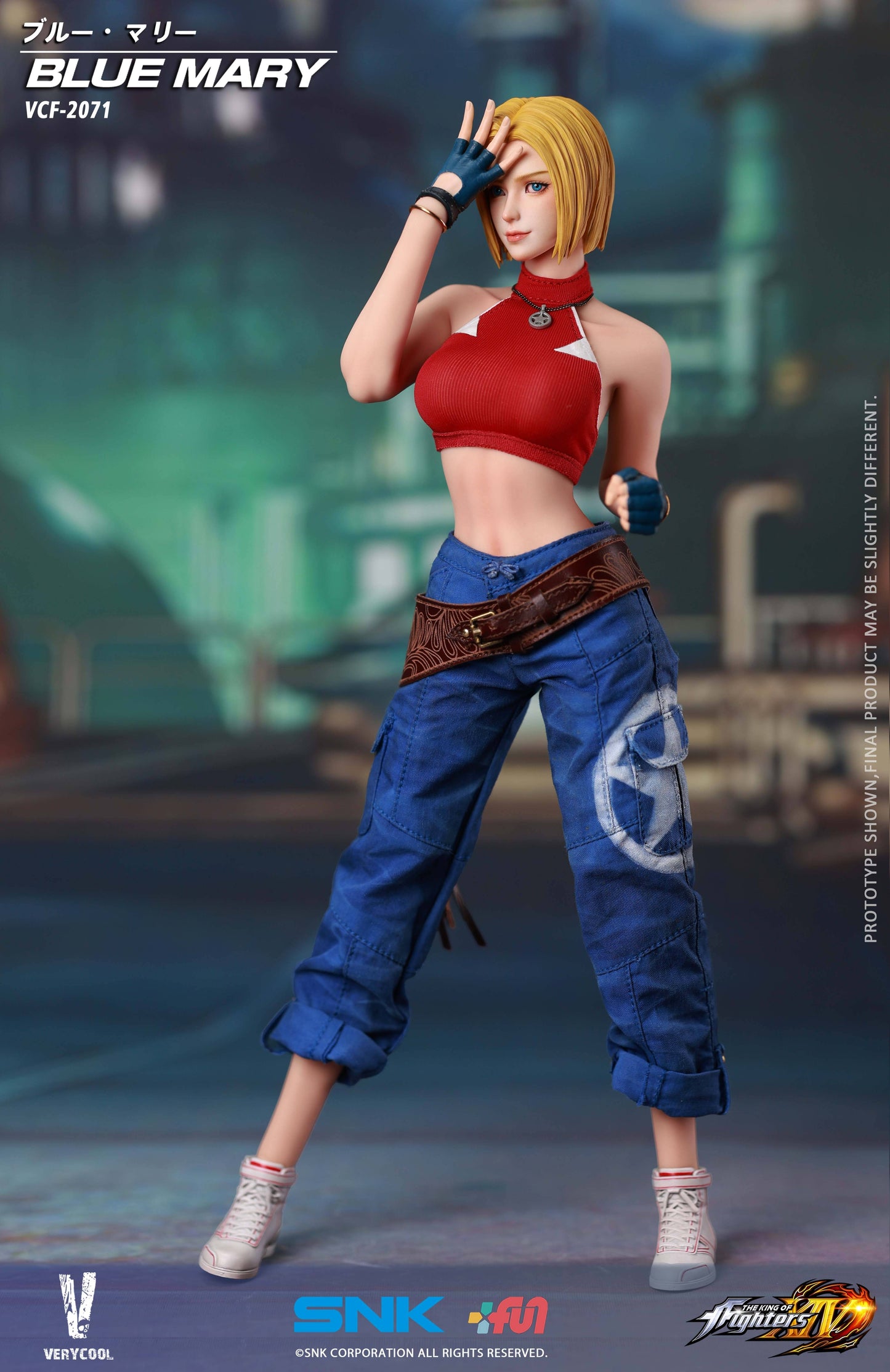 (Pre-order) VERYCOOL The King of Fighters XIV – Blue Mary 1/6 Scale Action Figure