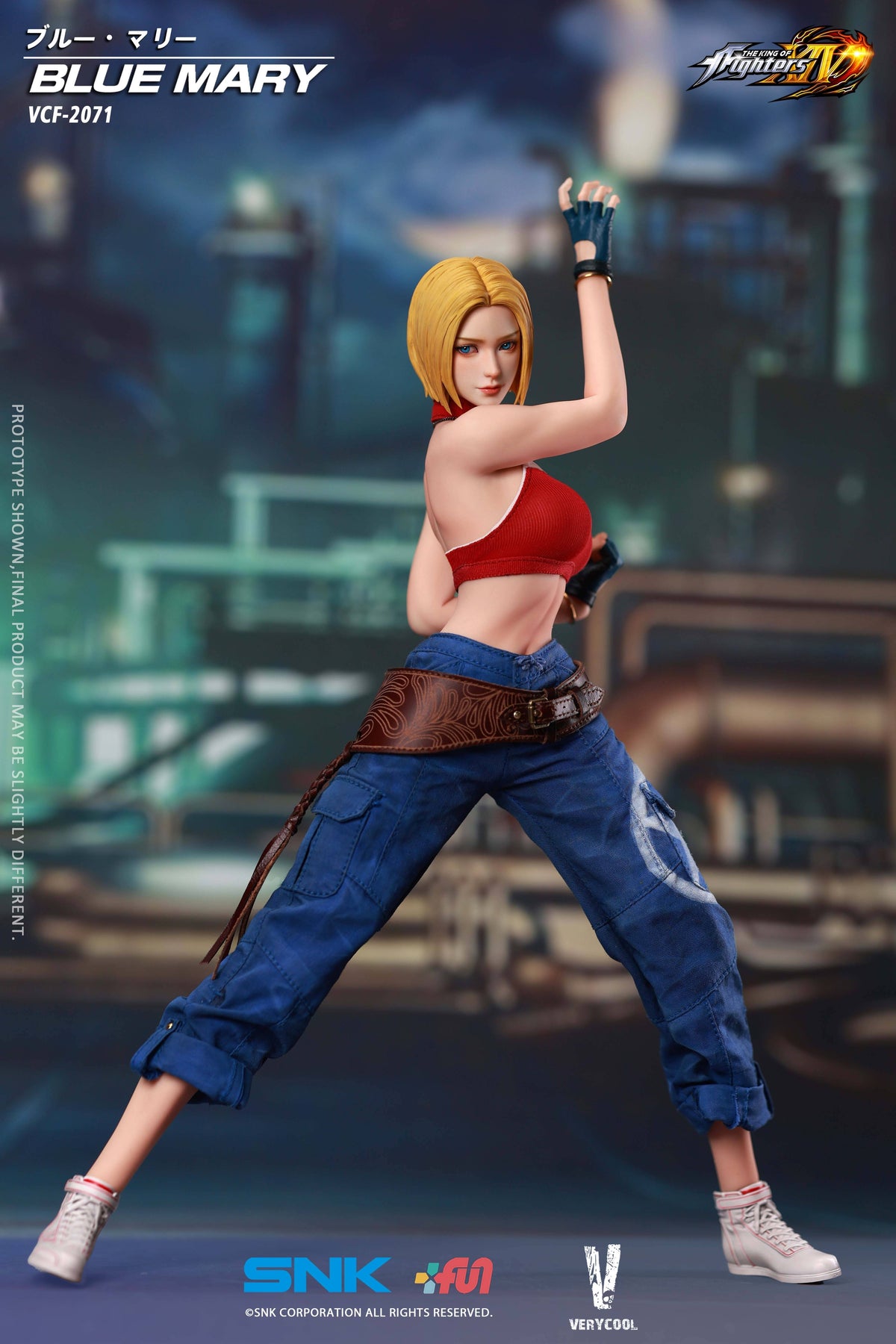 (Pre-order) VERYCOOL The King of Fighters XIV – Blue Mary 1/6 Scale Action Figure
