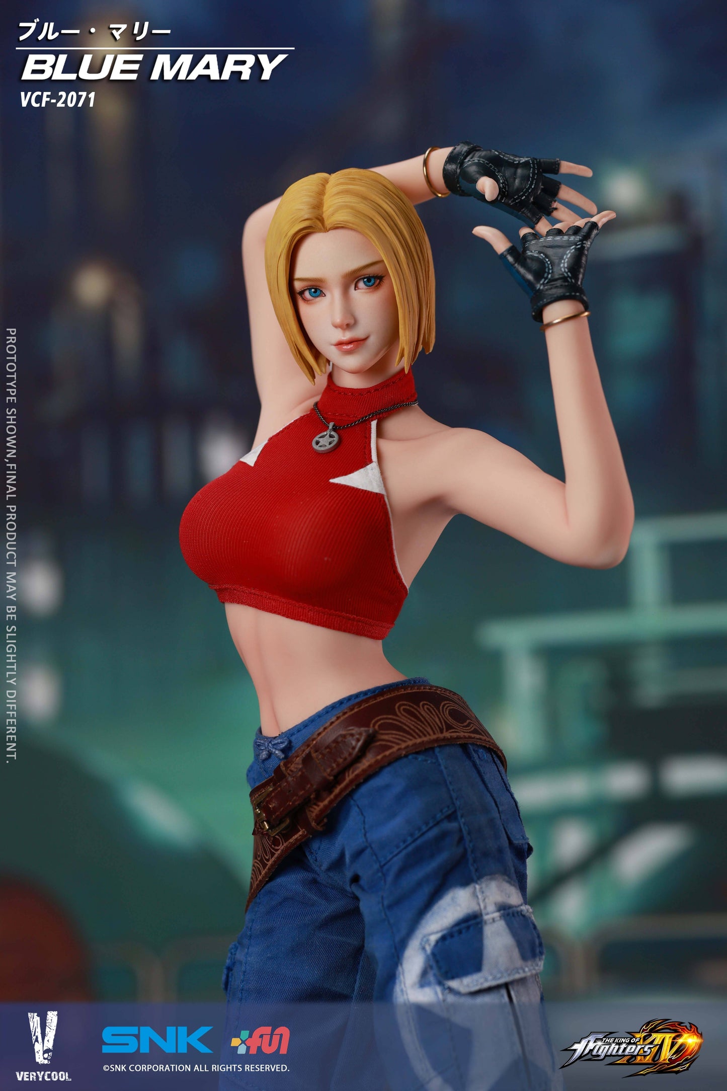 (Pre-order) VERYCOOL The King of Fighters XIV – Blue Mary 1/6 Scale Action Figure