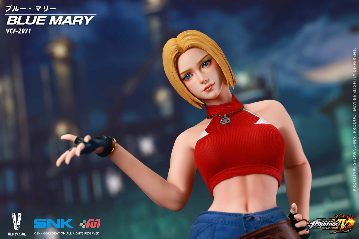 (Pre-order) VERYCOOL The King of Fighters XIV – Blue Mary 1/6 Scale Action Figure