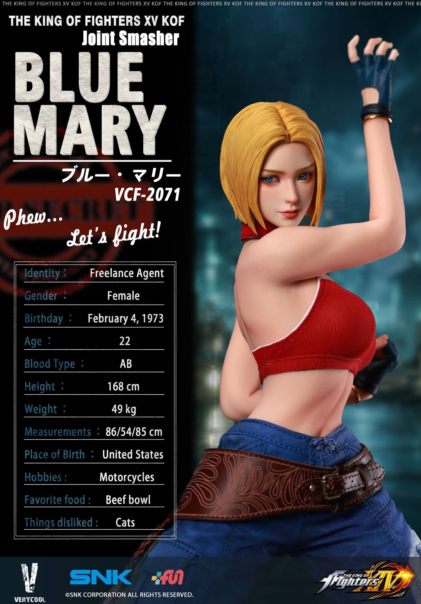 (Pre-order) VERYCOOL The King of Fighters XIV – Blue Mary 1/6 Scale Action Figure