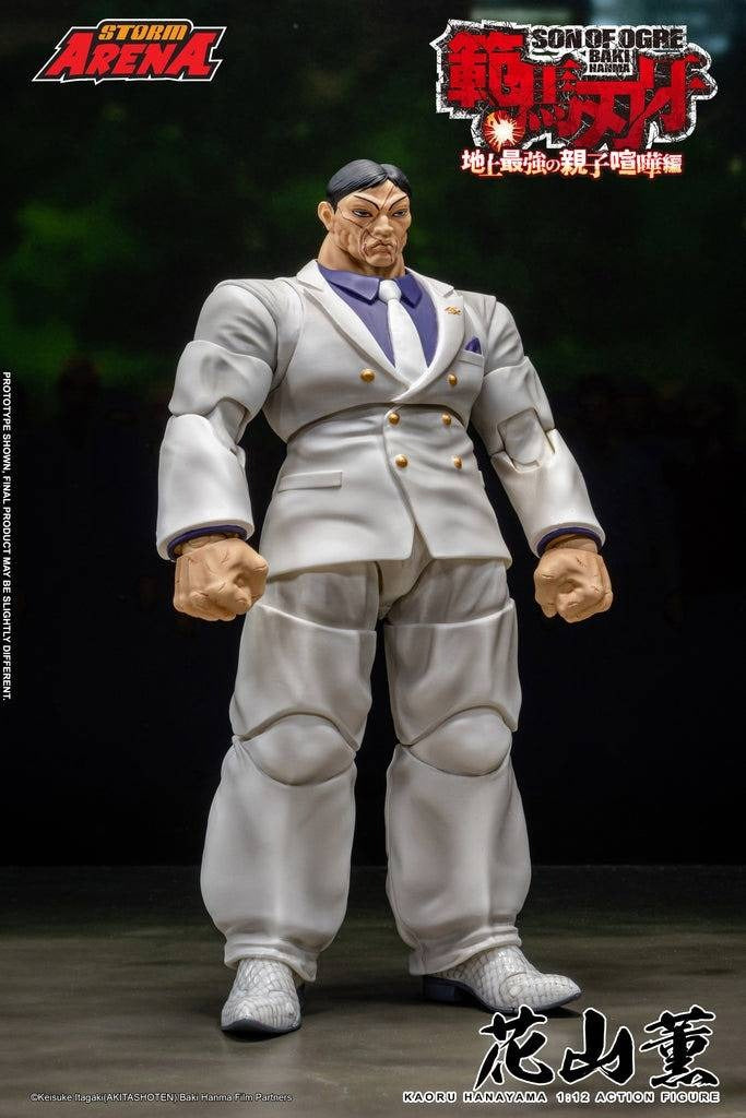 (Pre-order) Storm Arena Baki Hanma: Son of Ogre Kaoru Hanayama 1/12 Scale Action Figure