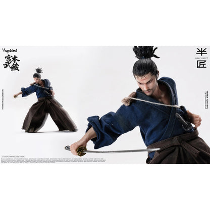 (Pre-order) Half Craft Studio Musashi Miyamoto (Vagabond)  1/12 Scale Action Figure