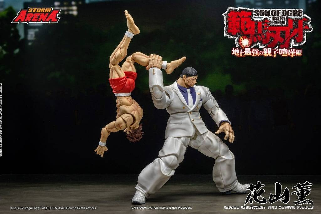 (Pre-order) Storm Arena Baki Hanma: Son of Ogre Kaoru Hanayama 1/12 Scale Action Figure