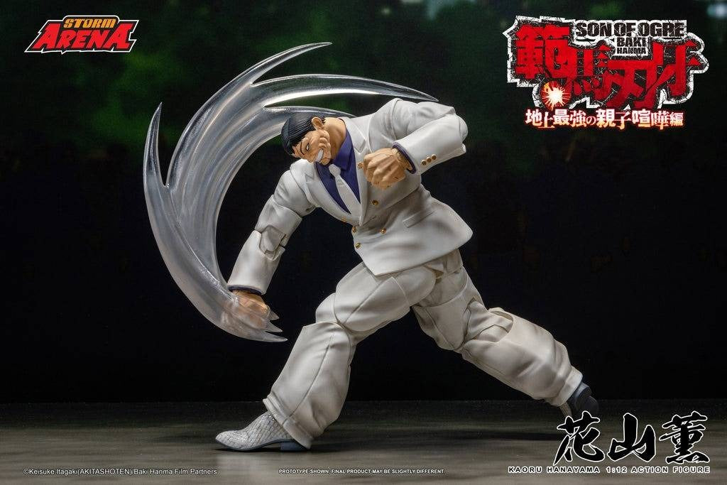 (Pre-order) Storm Arena Baki Hanma: Son of Ogre Kaoru Hanayama 1/12 Scale Action Figure