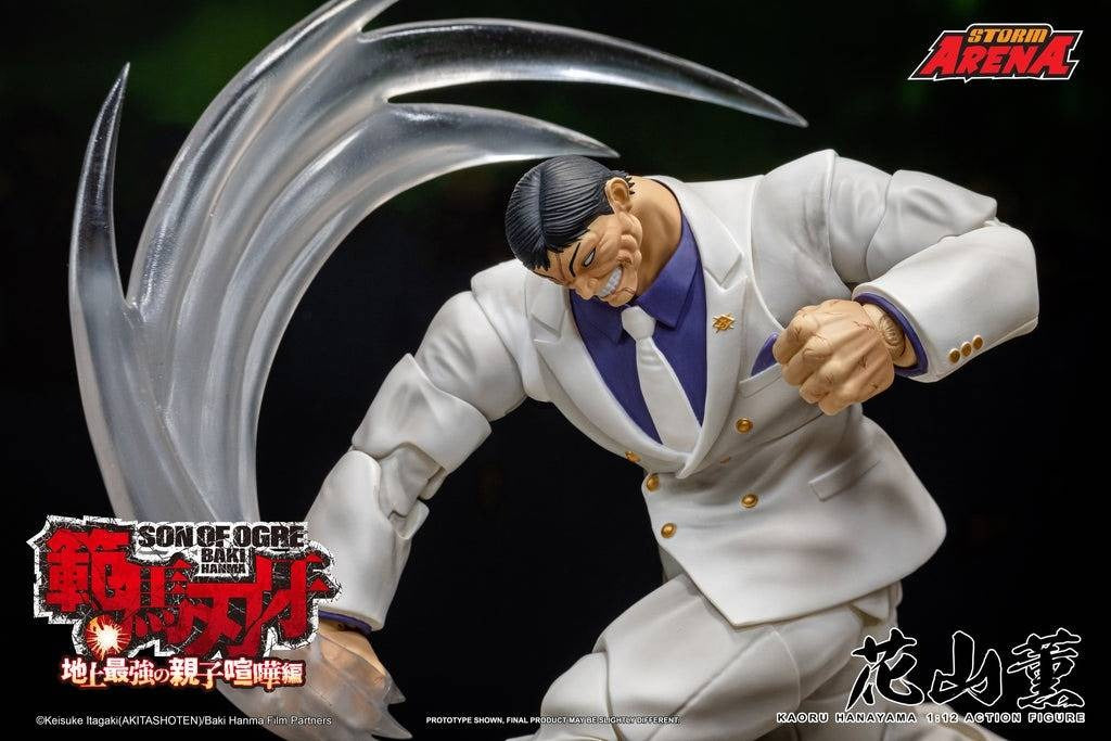 (Pre-order) Storm Arena Baki Hanma: Son of Ogre Kaoru Hanayama 1/12 Scale Action Figure