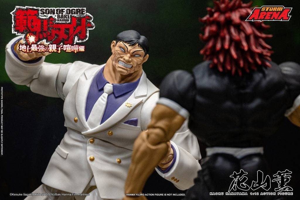 (Pre-order) Storm Arena Baki Hanma: Son of Ogre Kaoru Hanayama 1/12 Scale Action Figure